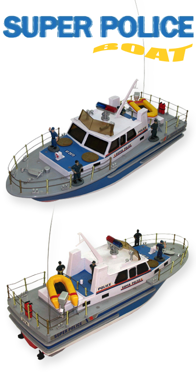 Rc police boat deals