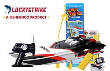 LuckyStrike Remote Control Fishing Boat! Catch's real fish, Radio Control  Fishing Boat, Rc Fishing Boats