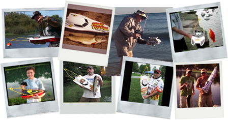 See how much fun catching fish with rc boats is.